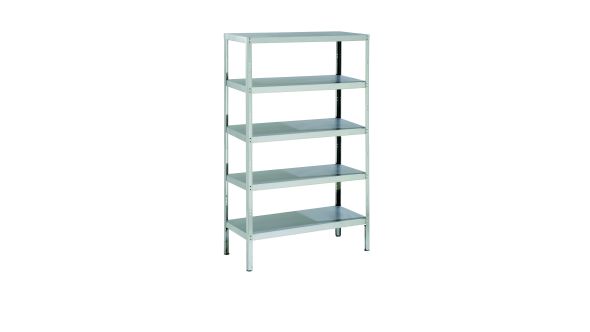 Parry Storage Racks with 5 Shelves - 600 D x 1800 H - Width Options