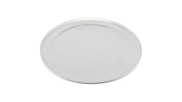 Genware Alum. Flat Wide Rim Pizza Pan 14"