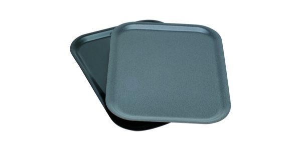 Laminated Wood Tray 46 X 34cm - Dark Granite - Genware