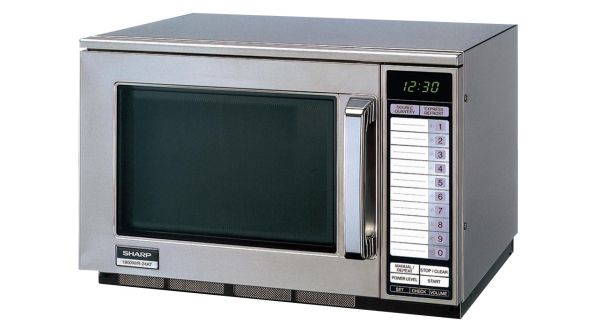 Sharp R24AT - 1900W Commercial Microwave