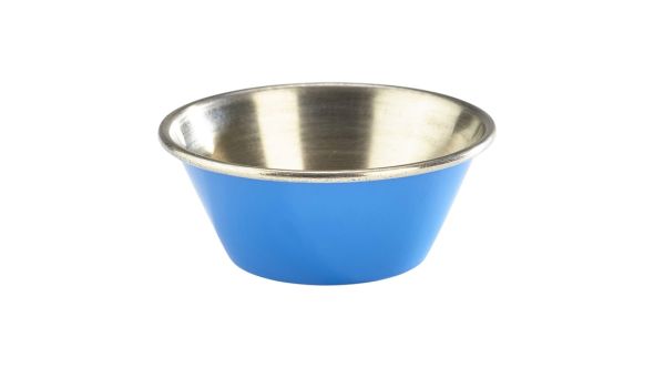 1.5oz Stainless Steel Ramekin Blue - Genware