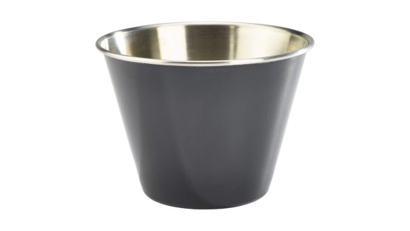 12oz Stainless Steel Ramekin Black - Genware