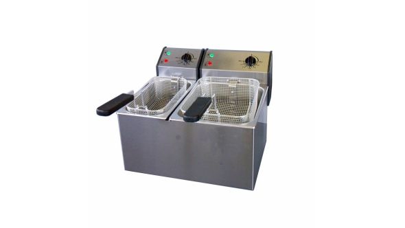 Roller Grill 2 in 1 Fryer - FD50 + FD80 (Single 5L + Single 8L)