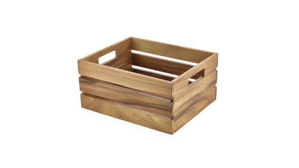 Acacia Wood Box/Riser GN 1/2 - Genware