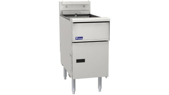 Pitco Solstice SE14S-SSTC Single Tank Electric Fryer 