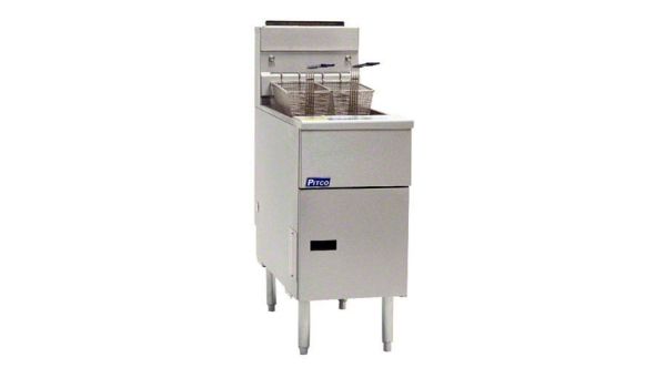 Pitco Solstice SG14TS Gas Fryer Twin Tank