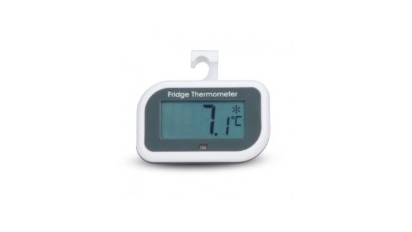 ETI Digital Fridge Thermometer with Safety Zone Indicator