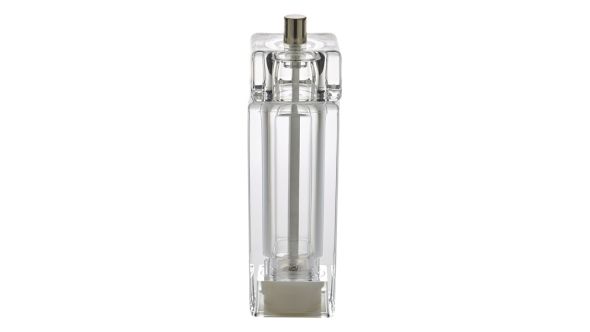 Genware Square Salt/Pepper Grinder Acrylic 15cm