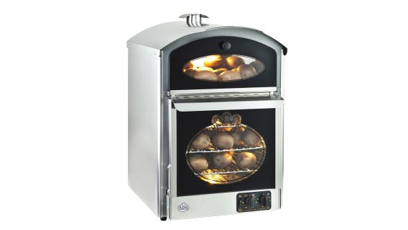 King Edward Bake King - Potato Baker - B-K/SS - Stainless Steel