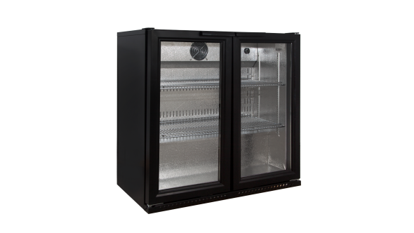 Sterling Pro BBS220HINGED Hinged Double Door Bottle Cooler