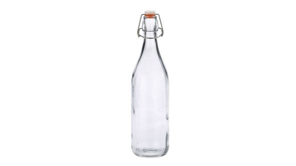 Genware Glass Swing Bottle 1L / 35oz