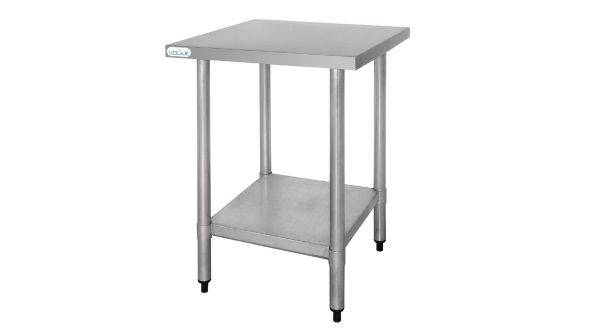 Vogue Stainless Steel Prep Table - T389 -900(H) x 600(W) x 600(D)mm