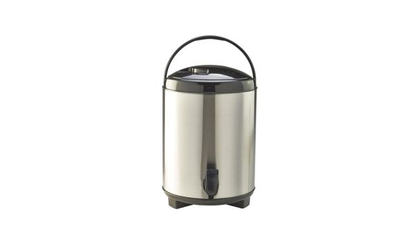 11L Insulated Stainless Steel Beverage Dispenser - Genware