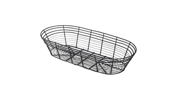 Wire Basket Oblong 39 x 17 x 8cm - Genware