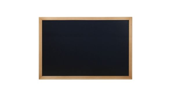 Wall Chalk Board 60X80cm Teak - Genware