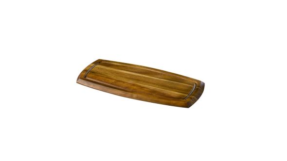 Genware Acacia Wood Serving Board 36X18X2cm