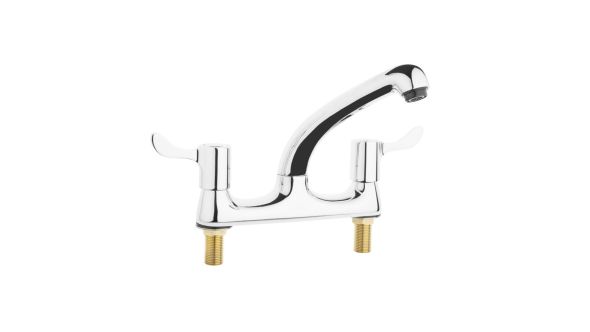 Vogue Y770 Twin Mixer Lever Deck Tap