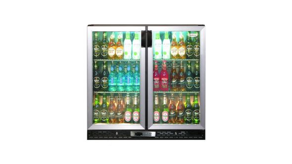 Infrico ZXS2 - Bottle Cooler Double Door Stainless Steel