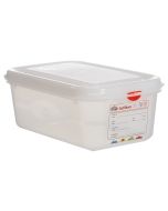 Genware Storage Container 1/4GN - 100mm Deep 2.8L