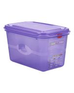 Purple Allergen Storage Container 1/4GN 150mm Deep 4.3L