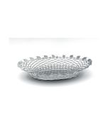 Stainless Steel Oval Basket 11.3/4"X9.1/4" - Genware