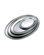 Stainless Steel Oval Flat 20" - Genware