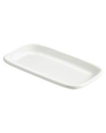 Royal Genware Rectangular Rounded Edge Plate 19.5 x 10cm