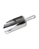 Stainless Steel Flour Scoop 6" Scoop Length, 0.4L Cap