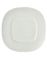 Royal Genware Wide Rim Rounded Square Plate 23cm - 21923 