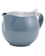 GenWare Porcelain Grey Teapot with St/St Lid & Infuser 50cl/17.6oz