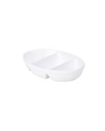 Royal Genware 3 Divided Vegetable Dish 28cm White - 3DV2-W