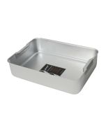 Aluminium Deep Roasting Dish with Handles 43 x 31 x 10cm LWH