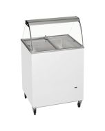 Tefcold IC200SC Canopy Ice Cream Display Freezer - 4  Tubs