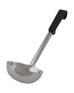 Genware Plastic Handle Soup Ladle Black