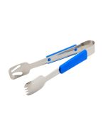 Genware Plastic Handle Buffet Tongs Blue