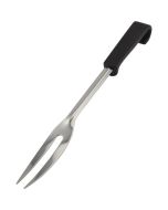 Genware Plastic Handle Carving Fork Black