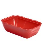 Crock 5Lb (2.3Kg) Tulip Red 263 x 171 x 80mm - Genware