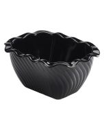 Crock 2.5Lb (1.1Kg) Tulip Black 158X127X89mm - Genware