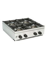 Parry AG4HP - 4 Burner Gas Boiling Top Hob Unit - LPG