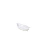 Royal Genware Oval Eared Dish 22cm White