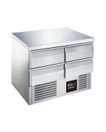 Blizzard BCC2-4D 4 Drawer Compact Gastronorm Counter 240L