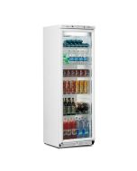 Mondial Elite BEVPR40 Glass Door Refrigerator 380L White