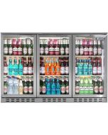 Blizzard BAR3SS Bottle Cooler 3 Doors Stainless Steel