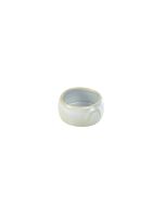 Terra Stoneware Rustic White Butter Pot 3oz/90ml - pk 12