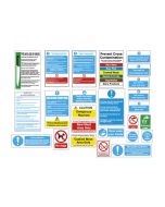 Butchers Food Hygiene & Safety Sign Pack BUTPK - 25 Signs