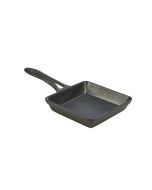 Mini Cast Iron Square Frying Pan 13X3cm - Genware