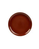 Terra Stoneware Rustic Red Coupe Plate 19cm - pk 6