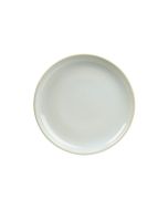 Terra Stoneware Rustic White Coupe Plate 19cm - pk 6