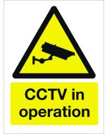 CCTV In Operation. 400x300mm. Exterior