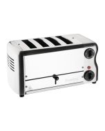 Rowlett Esprit 4 Slot Toaster Chrome w/2x Additional Elements & Sandwich Cage - CH181